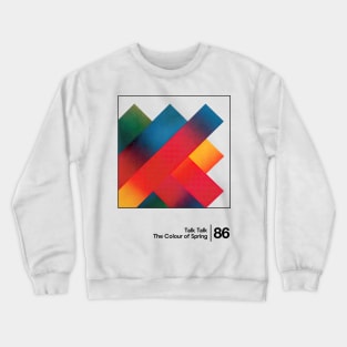 The Colour of Spring / Minimal Style Graphic Artwork Design Crewneck Sweatshirt